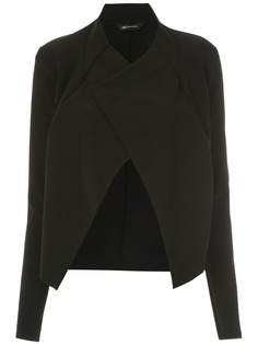 Uma Raquel Davidowicz пиджак Mana с драпировками