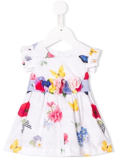 Lapin House платье с цветочным принтом