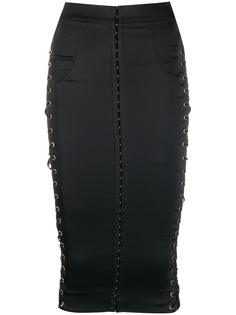 Murmur облегающая юбка со шнуровкой