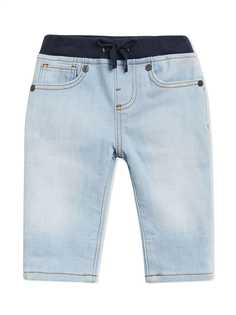Burberry Kids джинсы свободного кроя без застежки