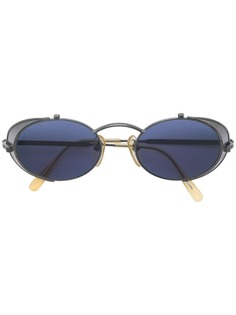 Jean Paul Gaultier Pre-Owned овальные солнцезащитные очки