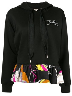 Emilio Pucci худи с оборками по краю