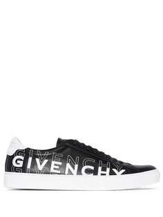 Givenchy кеды с вышитым логотипом