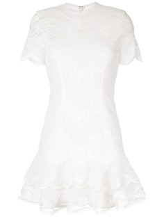 Jonathan Simkhai кружевное платье мини