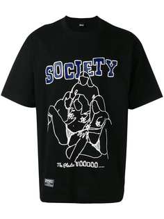 KTZ футболка с принтом Society