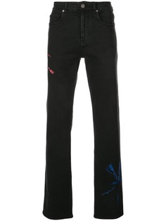 Calvin Klein 205W39nyc джинсы с принтом тай-дай