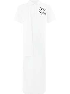 A-COLD-WALL* длинная рубашка с вышитым логотипом