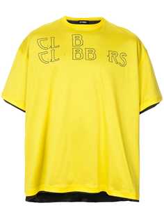 Raf Simons футболка с принтом Clubber