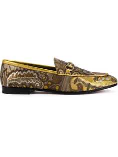 Gucci парчовые лоферы Jordaan