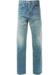 Saint Laurent джинсы прямого кроя