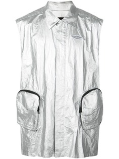 D.Gnak жилет с мятым эффектом