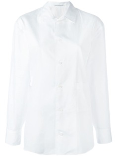 Yohji Yamamoto рубашка слим с карманом