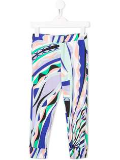 Emilio Pucci Junior легинсы с геометричным узором