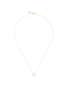 Tory Burch колье с кристаллами и логотипом