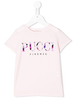 Emilio Pucci Junior футболка с логотипом