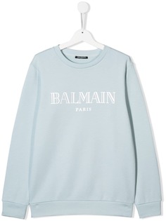 Balmain Kids толстовка с логотипом