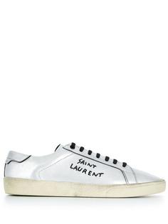 Saint Laurent кеды SL/06 на шнуровке