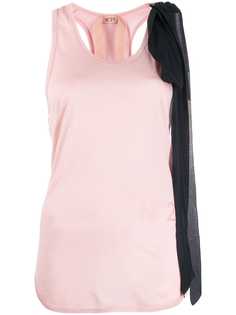 Nº21 топ без рукавов с бантом