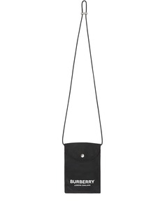 Burberry чехол для телефона с логотипом и шнурком на шею
