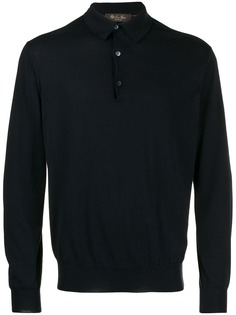 Loro Piana толстовка-поло с длинными рукавами