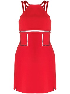 Versace Pre-Owned декорированное платье мини