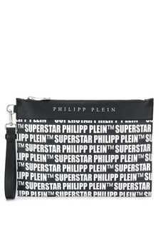 Philipp Plein клатч Superstar с застежкой на молнии
