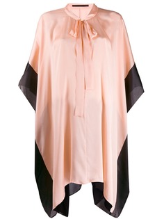 Haider Ackermann платье-рубашка с драпировкой