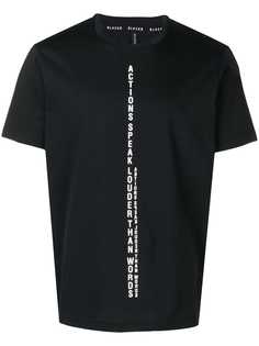 Blackbarrett футболка с графичным принтом
