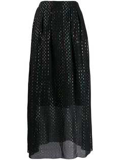 LAutre Chose юбка макси с эффектом металлик