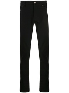 Alexander McQueen джинсы кроя слим с вышитым логотипом