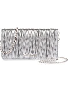 Miu Miu стеганая сумка на плечо