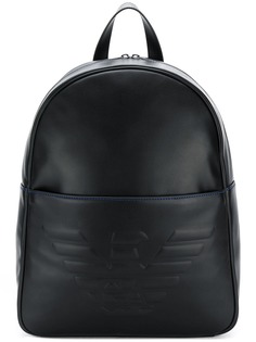 Emporio Armani рюкзак с тисненым логотипом