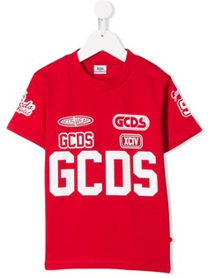 Gcds Kids футболка с принтом логотипов
