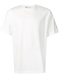 Y-3 футболка с фирменным принтом