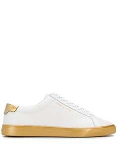 Saint Laurent кеды Andy с перфорацией
