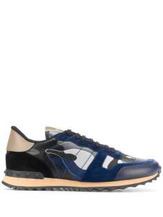 Valentino кроссовки Valentino Garavani Rockrunner с камуфляжным принтом