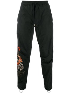 Maharishi спортивные брюки с вышивкой