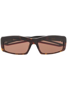 Balenciaga Eyewear солнцезащитные очки Hybrid в прямоугольной оправе