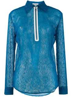 Each X Other кружевная блузка с горловиной на молнии