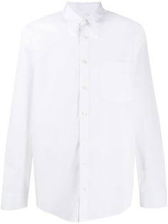 Helmut Lang классическая рубашка с логотипом
