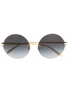 Dolce & Gabbana Eyewear круглые солнцезащитные очки с градиентными линзами