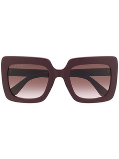 Gucci Eyewear солнцезащитные очки в квадратной оправе