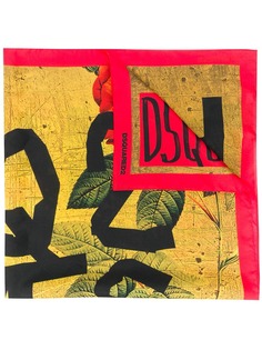Dsquared2 платок с принтом