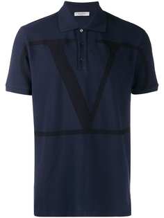 Valentino рубашка-поло с логотипом