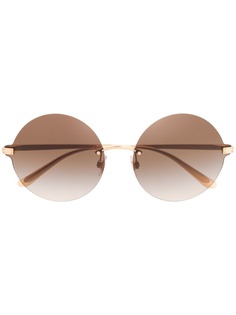 Dolce & Gabbana Eyewear солнцезащитные очки в круглой оправе