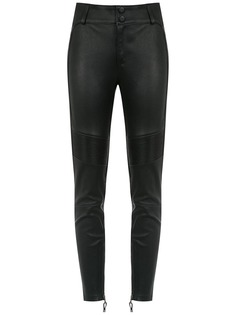 Tufi Duek panelled leather pants