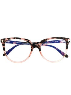 Tom Ford Eyewear очки в круглой оправе