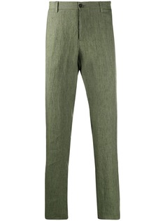 Etro брюки чинос прямого кроя