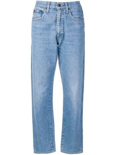 Moschino Pre-Owned джинсы 1980-х годов прямого кроя