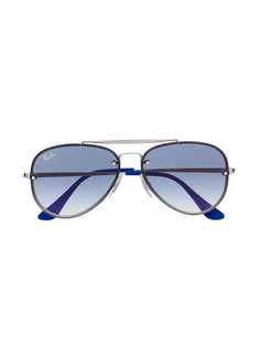 Ray Ban Junior солнцезащитные очки-авиаторы